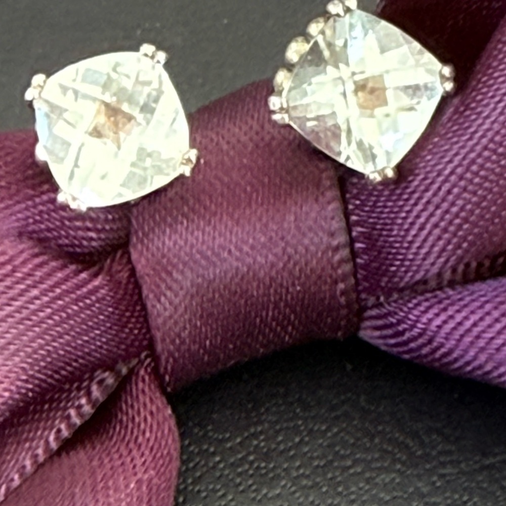 Lagos Rittenhouse White Topaz Stud Earrings - Picture 9 of 10